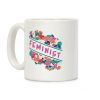 Feminist Floral Coffee Mug Feminist Floral Coffee Mug