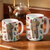 Firefighter 3D Uniform - Gift For Firefighters - 3D Inflated Effect Printed Mug, Personalized White Edge-to-Edge Mug Firefighter 3D Uniform - Gift For Firefighters - 3D Inflated Effect Printed Mug, Personalized White Edge-to-Edge Mug