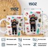 Firefighter 3D Uniform - Gift For Firefighters - 3D Inflated Effect Printed Mug, Personalized White Edge-to-Edge Mug Firefighter 3D Uniform - Gift For Firefighters - 3D Inflated Effect Printed Mug, Personalized White Edge-to-Edge Mug