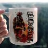 Firefighter Personalized Mug, Appreciation Fire Department Custom Gift with Name Firefighter Personalized Mug, Appreciation Fire Department Custom Gift with Name