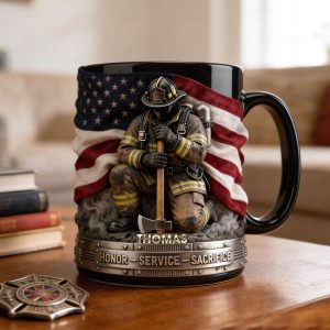 Firefighter Pride Coffee Mug – Personalized Gifts For Firefighter 04toqn251225