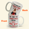 First Christmas With My Hot New Wife - Personalized Mug First Christmas With My Hot New Wife - Personalized Mug