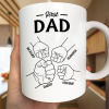 First Dad Now Grandpa - Personalized Mug First Dad Now Grandpa - Personalized Mug