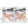 First Dad Now Grandpa First Bump - Personalized Mug First Dad Now Grandpa First Bump - Personalized Mug