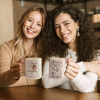 First I Drink The Coffee - Personalized Mug - Birthday, Motivational Gift For Girls, Women, Boss Ladies First I Drink The Coffee - Personalized Mug - Birthday, Motivational Gift For Girls, Women, Boss Ladies