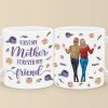 First My Daughter, Forever My Best Friend - Family Personalized Custom 3D Inflated Effect Printed Mug - Gift For Mom, Daughter First My Daughter, Forever My Best Friend - Family Personalized Custom 3D Inflated Effect Printed Mug - Gift For Mom, Daughter