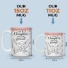 First My Daughter Forever My Friend - Family Personalized Custom 3D Inflated Effect Printed Mug - Christmas Gift For Gift For Mom, Daughter, Grandchild First My Daughter Forever My Friend - Family Personalized Custom 3D Inflated Effect Printed Mug - Christmas Gift For Gift For Mom, Daughter, Grandchild