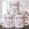 First My Daughter Forever My Friend - Personalized Custom Coffee Mug - DAU302_MG First My Daughter Forever My Friend - Personalized Custom Coffee Mug - DAU302_MG