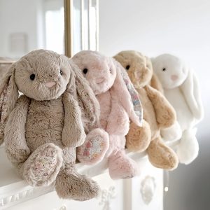 Floral Bunny Plush Toy 30cm