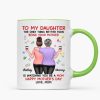Floral To My Daughter From Mom Happy Mother's Day Personalized Mug, Gift For Daughter