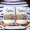 Flower Book Custom Name For Book Lovers - Personalized Mug Flower Book Custom Name For Book Lovers - Personalized Mug