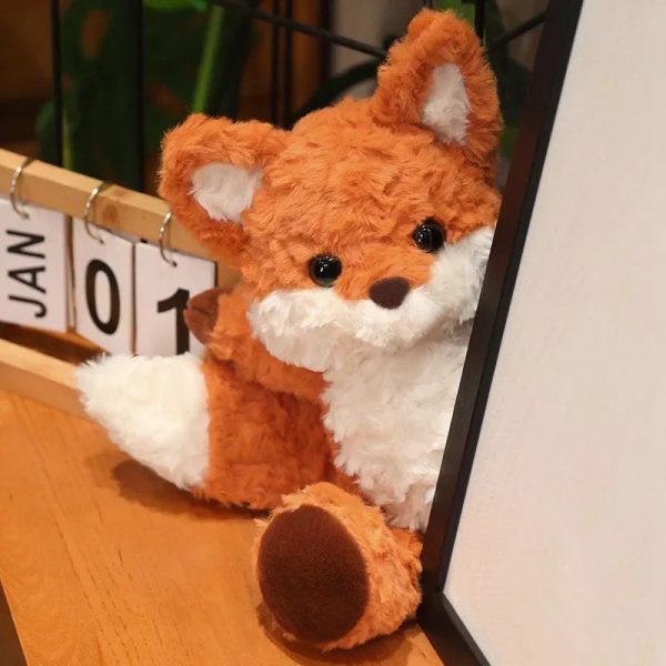 Fluffy Fox Plush Toy 35cm 50cm Fluffy Fox Plush Toy 35cm 50cm