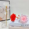 Foil Plated Rose Gold Rose Artificial Flowers Gift Set Foil Plated Rose Gold Rose Artificial Flowers Gift Set