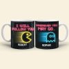 Follow You Wherever You May Go, Personalized Coffee Mug, Couple Playing Game, Gift For Her, 04htqn270623 Follow You Wherever You May Go, Personalized Coffee Mug, Couple Playing Game, Gift For Her, 04htqn270623