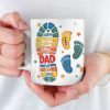 Following In Your Footsteps - Family Personalized Custom 3D Inflated Effect Printed Mug - Father's Day, Gift For Dad, Grandpa Following In Your Footsteps - Family Personalized Custom 3D Inflated Effect Printed Mug - Father's Day, Gift For Dad, Grandpa