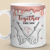 Forever And Always - Couple Personalized Custom 3D Inflated Effect Printed Mug - Gift For Husband Wife, Anniversary Forever And Always - Couple Personalized Custom 3D Inflated Effect Printed Mug - Gift For Husband Wife, Anniversary