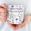 Forever Linked, Heart To Heart - Family Personalized Custom 3D Inflated Effect Printed Mug - Gift For Mom, Daughter Forever Linked, Heart To Heart - Family Personalized Custom 3D Inflated Effect Printed Mug - Gift For Mom, Daughter