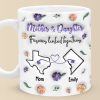 Forever Linked, Heart To Heart - Family Personalized Custom 3D Inflated Effect Printed Mug - Gift For Mom, Daughter Forever Linked, Heart To Heart - Family Personalized Custom 3D Inflated Effect Printed Mug - Gift For Mom, Daughter