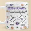 Forever Linked, Heart To Heart - Family Personalized Custom 3D Inflated Effect Printed Mug - Gift For Mom, Daughter Forever Linked, Heart To Heart - Family Personalized Custom 3D Inflated Effect Printed Mug - Gift For Mom, Daughter