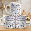 Forever Linked, Heart To Heart - Family Personalized Custom 3D Inflated Effect Printed Mug - Gift For Mom, Daughter Forever Linked, Heart To Heart - Family Personalized Custom 3D Inflated Effect Printed Mug - Gift For Mom, Daughter