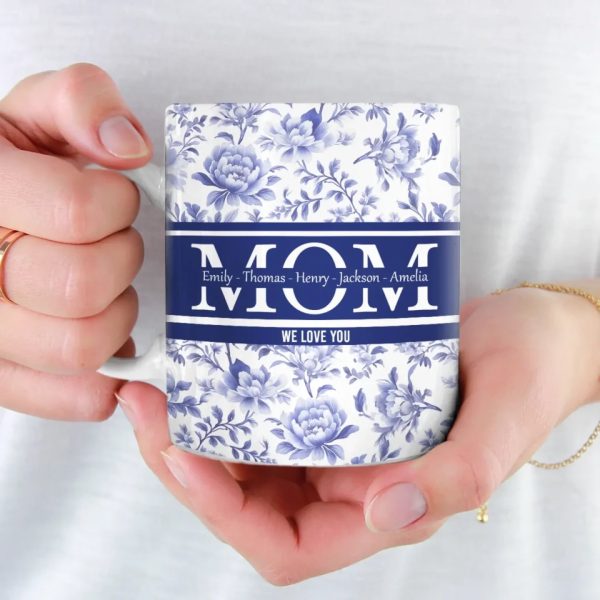 Forever Our Mom, Forever Our Love - Family Personalized Custom Mug - Mother's Day, Gift For Mom, Grandma Forever Our Mom, Forever Our Love - Family Personalized Custom Mug - Mother's Day, Gift For Mom, Grandma