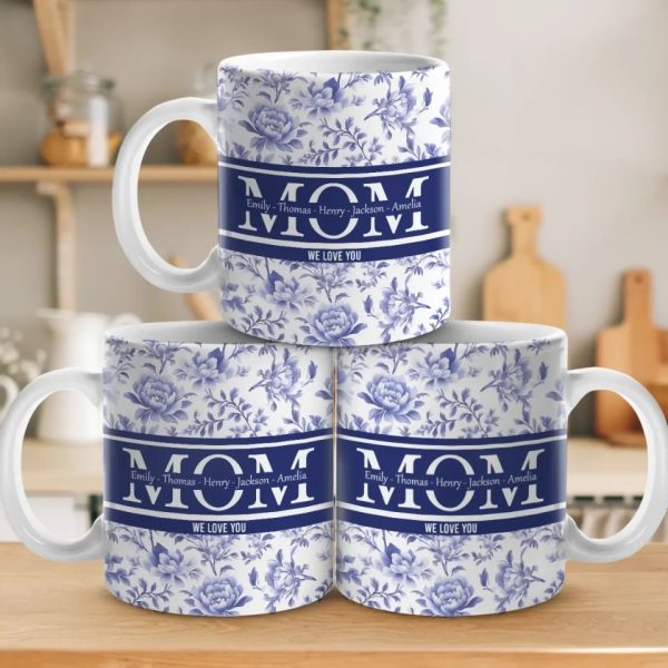Forever Our Mom, Forever Our Love - Family Personalized Custom Mug - Mother's Day, Gift For Mom, Grandma Forever Our Mom, Forever Our Love - Family Personalized Custom Mug - Mother's Day, Gift For Mom, Grandma