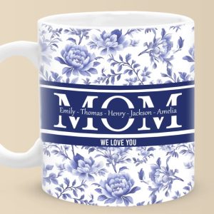 Forever Our Mom, Forever Our Love - Family Personalized Custom Mug - Mother's Day, Gift For Mom, Grandma