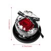 Forever Preserved Rose in Heart Glass Dome with LED Light for Valentine and Special Occasions Forever Preserved Rose in Heart Glass Dome with LED Light for Valentine and Special Occasions