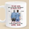 Forever Proud Of You - Family Personalized Custom Mug - Father's Day, Gift For Son Forever Proud Of You - Family Personalized Custom Mug - Father's Day, Gift For Son