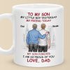 Forever Proud Of You - Family Personalized Custom Mug - Father's Day, Gift For Son Forever Proud Of You - Family Personalized Custom Mug - Father's Day, Gift For Son