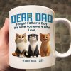 Forget Father's Day We Love You Every Day Cute Cartoon Cats Gift For Cat Lover Personalized Mug