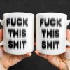 Forget This Mess Bold Statement Mug - Personalized Custom Coffee Mug - FAM362_MG