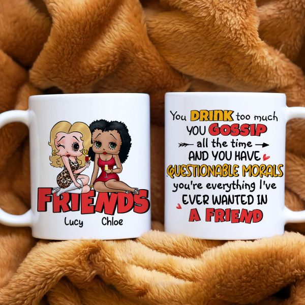 Friends, Gift For Best Friends, Personalized Mug, Bestie Drinking Mug 04HUHN050823HH Friends, Gift For Best Friends, Personalized Mug, Bestie Drinking Mug 04HUHN050823HH