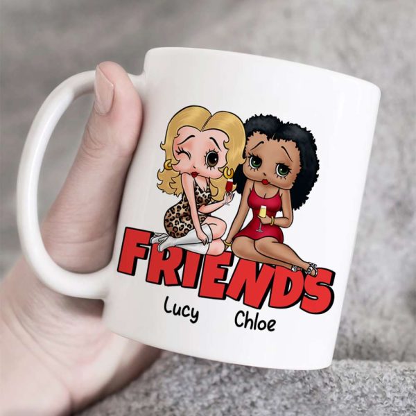Friends, Gift For Best Friends, Personalized Mug, Bestie Drinking Mug 04HUHN050823HH Friends, Gift For Best Friends, Personalized Mug, Bestie Drinking Mug 04HUHN050823HH