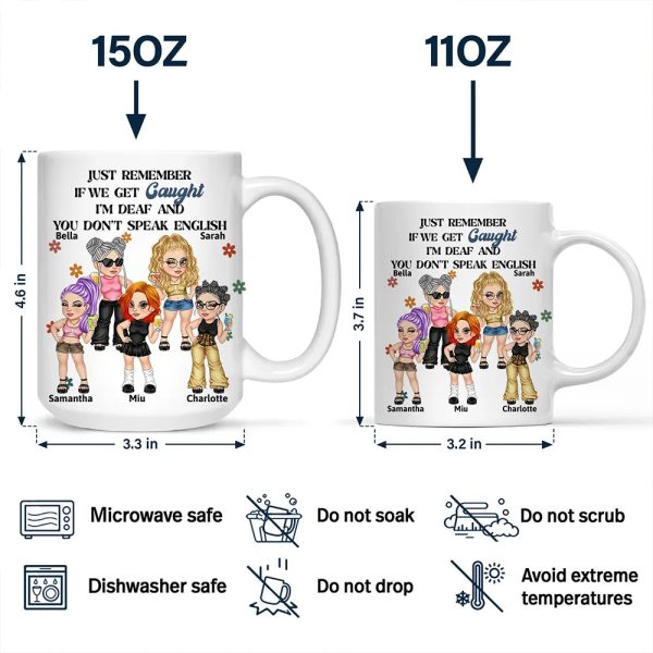 Friendship Is About Finding People Who Are Your Kind Of Crazy - Personalized Mug Friendship Is About Finding People Who Are Your Kind Of Crazy - Personalized Mug