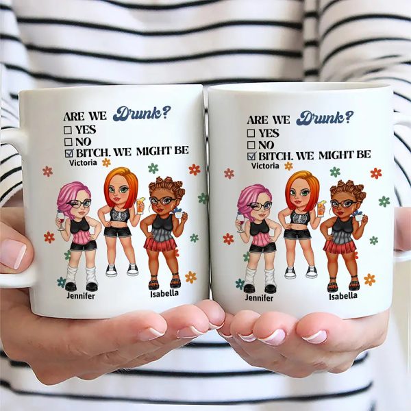 Friendship Is About Finding People Who Are Your Kind Of Crazy - Personalized Mug Friendship Is About Finding People Who Are Your Kind Of Crazy - Personalized Mug