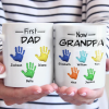 From Dad To Grandpa - Family Personalized Custom 3D Inflated Effect Printed Mug - Father's Day, Gift For Dad, Grandpa From Dad To Grandpa - Family Personalized Custom 3D Inflated Effect Printed Mug - Father's Day, Gift For Dad, Grandpa