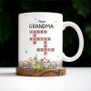 From First-Time Mom To Beloved Grandma Mug - Personalized Custom Coffee Mug - GRM038_MG From First-Time Mom To Beloved Grandma Mug - Personalized Custom Coffee Mug - GRM038_MG