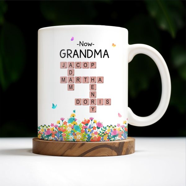 From First-Time Mom To Beloved Grandma Mug - Personalized Custom Coffee Mug - GRM038_MG From First-Time Mom To Beloved Grandma Mug - Personalized Custom Coffee Mug - GRM038_MG
