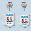 From Her, I Learned Love - Family Personalized Custom Mug - Mother's Day, Gift For Mom, Daughter From Her, I Learned Love - Family Personalized Custom Mug - Mother's Day, Gift For Mom, Daughter