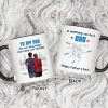 From Mom Dad To Son Watching You Be A Dad Blue Tone - Personalized Mug - Gift For Son