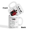 From Mom Dad To Son Watching You Be A Dad Personalized Mug, Gift For Son