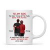 From Mom To Son Watching You Be A Dad - Personalized Mug - Gift For Son