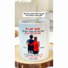 From Mom To Son Watching You Be A Dad Personalized Mug, Heartfelt Gift For Son