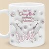 From My Hands To Yours, Always - Family Personalized Custom 3D Inflated Effect Printed Mug - Mother's Day, Gift For Mom, Daughter From My Hands To Yours, Always - Family Personalized Custom 3D Inflated Effect Printed Mug - Mother's Day, Gift For Mom, Daughter