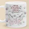 From My Hands To Yours, Always - Family Personalized Custom 3D Inflated Effect Printed Mug - Mother's Day, Gift For Mom, Daughter From My Hands To Yours, Always - Family Personalized Custom 3D Inflated Effect Printed Mug - Mother's Day, Gift For Mom, Daughter