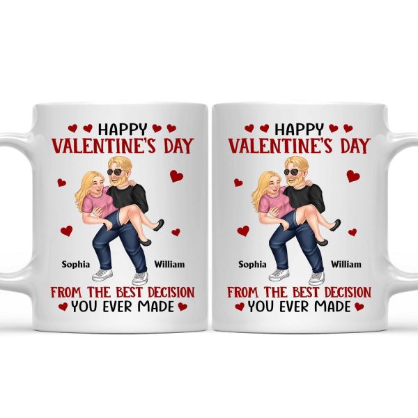 From The Best Decision You Ever Made - Gift For Couples, Husband, Wife, Boyfriend, Girlfriend - Personalized Mug From The Best Decision You Ever Made - Gift For Couples, Husband, Wife, Boyfriend, Girlfriend - Personalized Mug