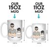 From The Reason You Need Caffeine - Family Personalized Custom Mug - Gift For Dad, Grandpa From The Reason You Need Caffeine - Family Personalized Custom Mug - Gift For Dad, Grandpa
