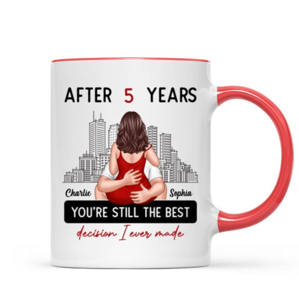 Funny Anniversary Gift For Couple Personalized Mug