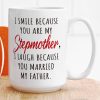 Funny Bonus Mom Coffee Mug Stepmom Gift from Stepdaughter Stepson Birthday Mother's Day Christmas Gift Funny Bonus Mom Coffee Mug Stepmom Gift from Stepdaughter Stepson Birthday Mother's Day Christmas Gift
